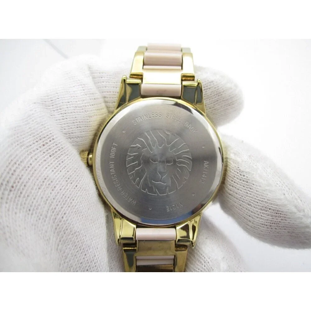 Women Anne Klein Quartz 100ft WR Analog mm Round Watch (H103) 